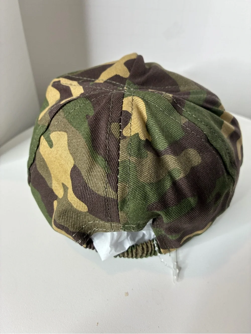 NWOT Camo Kids Cap with Pink Heart Patch